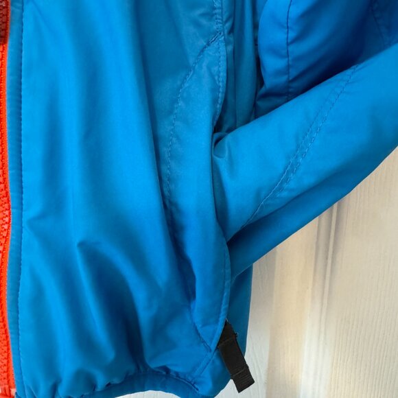 The North Face toddler fleece-lined jacket - blue and orange - size 3T - Picture 10 of 12